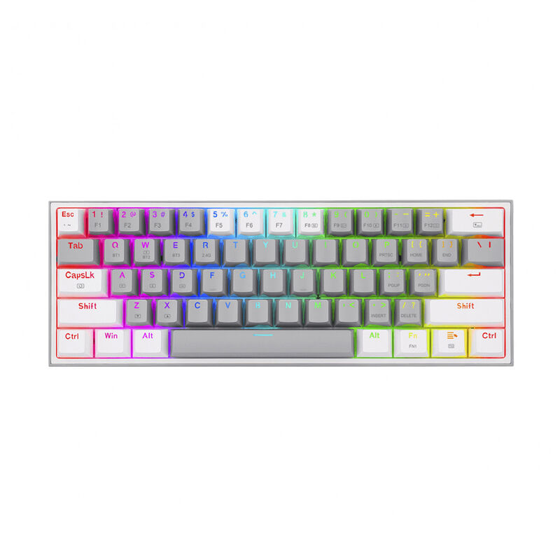 Teclado Redragon Fizz Pro Gray/White K616 Rgb M... image number null