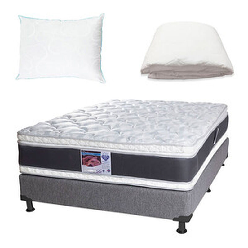 Colch&oacute;n Matrimonial Spring Air Jupiter + Box Di... image number null