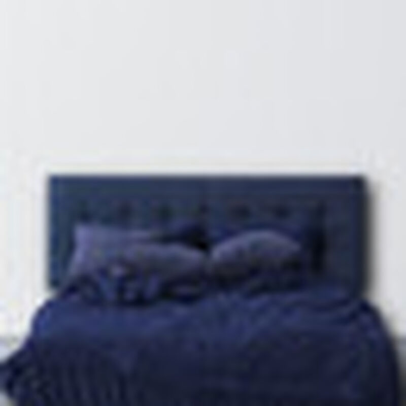 Cabecera King Size Dicasa Catania Azul Marino image number null