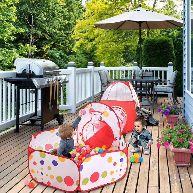 Tunel Alberca Gusano De Pelotas image number null