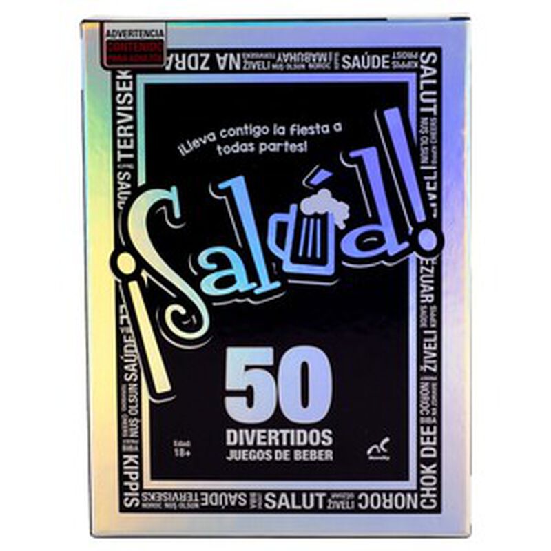 Juego de Mesa para Fiestas &iexcl;Salud! 50 Juegos de... image number null