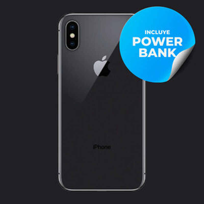 Iphone X Reacondicionado 256Gb Negro + Power Ba... image number null