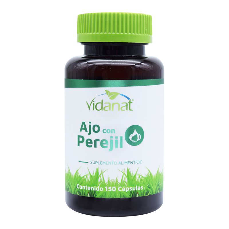 Ajo con Perejil Vidanat 150 C&aacute;psulas image number null