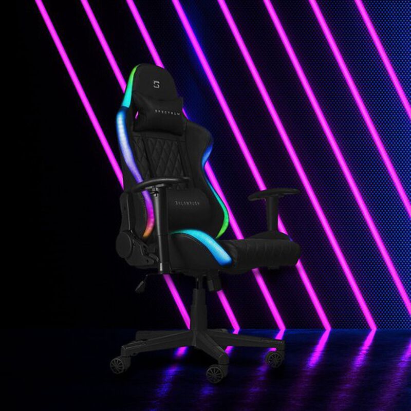 Silla Gamer Acteck Balam Rush Negro 10 Cambios ... image number null