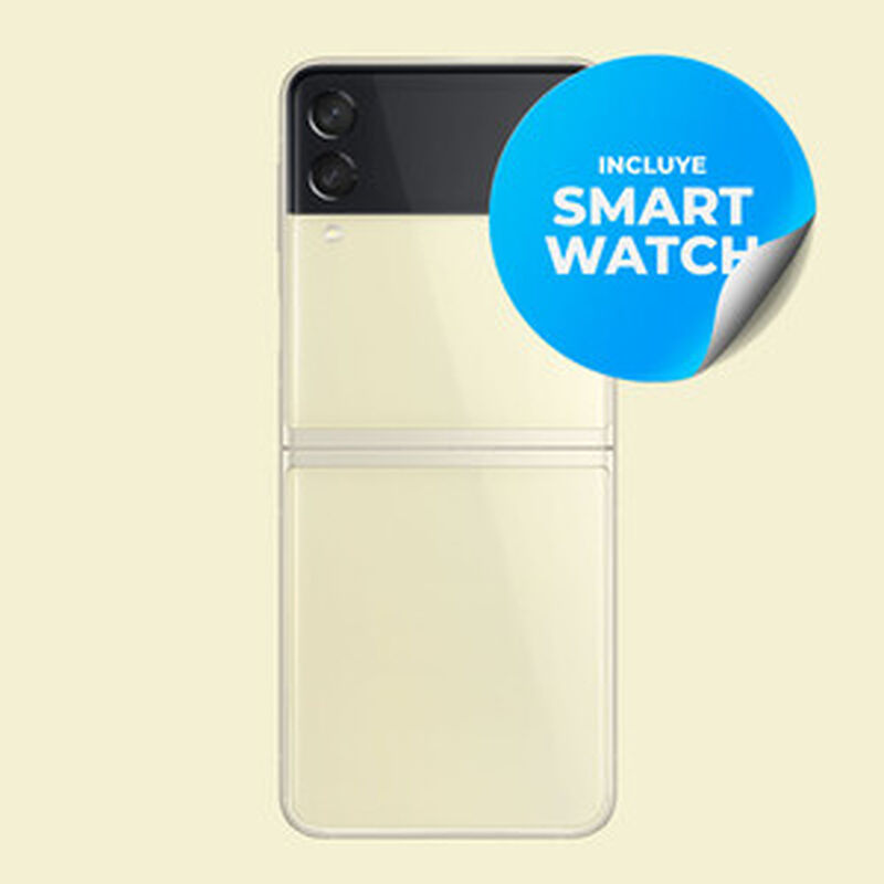 Galaxy Z Flip3 Reacondicionado 128Gb Crema + Re... image number null