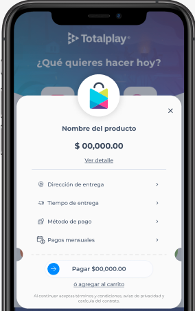 &iexcl;Ya casi es tuyo! Completa tu compra desde la app.